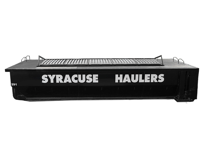 syracuse haulers enclosed container 20 yards