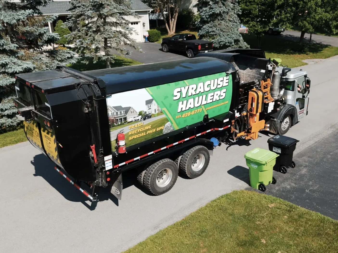 syracuse haulers residential trash and recycling pickup